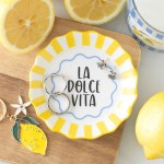 Διακοσμητικό πιατάκι La dolce vita